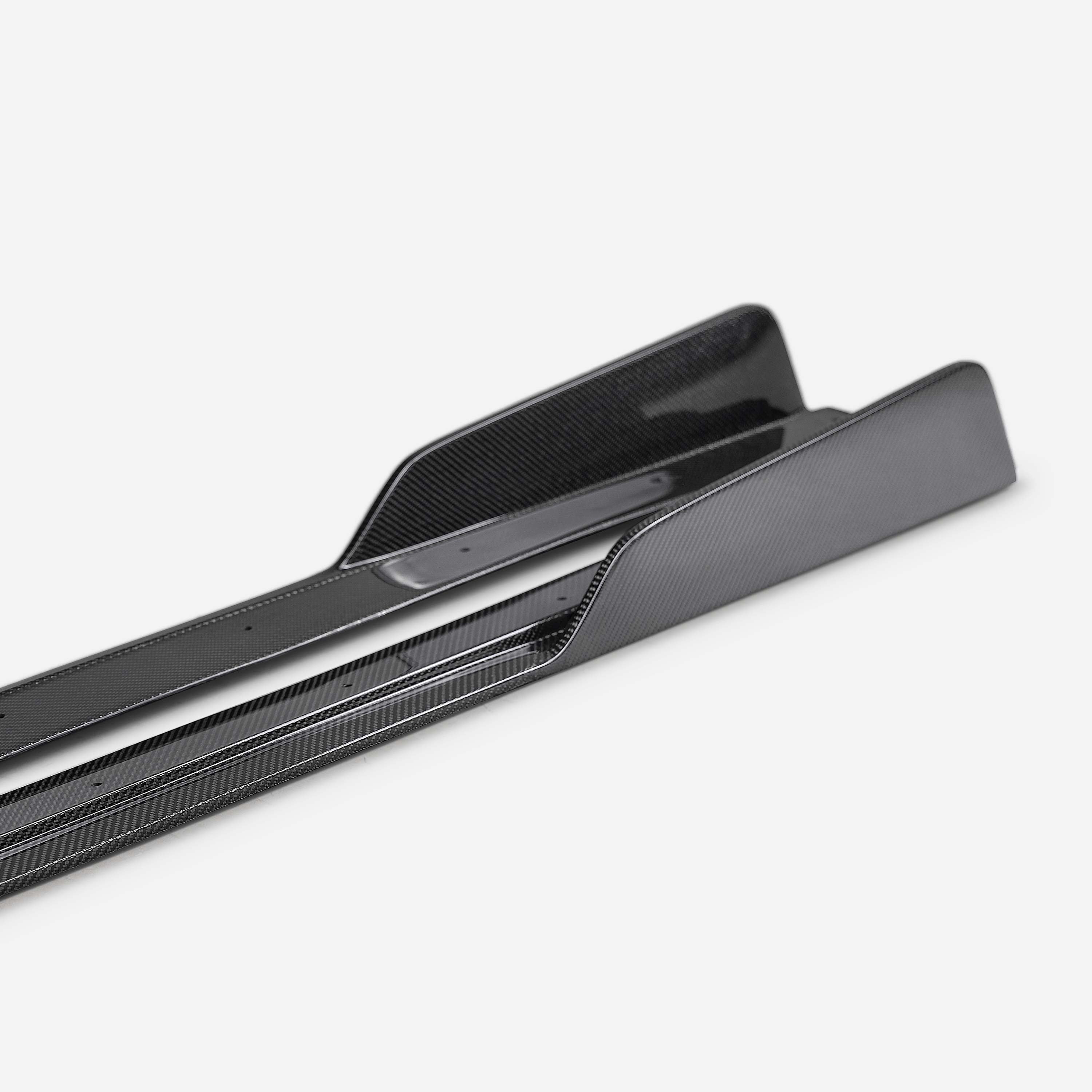 Seibon MB-Style Carbon Fiber Side Skirts - 2022-2024 Subaru WRX