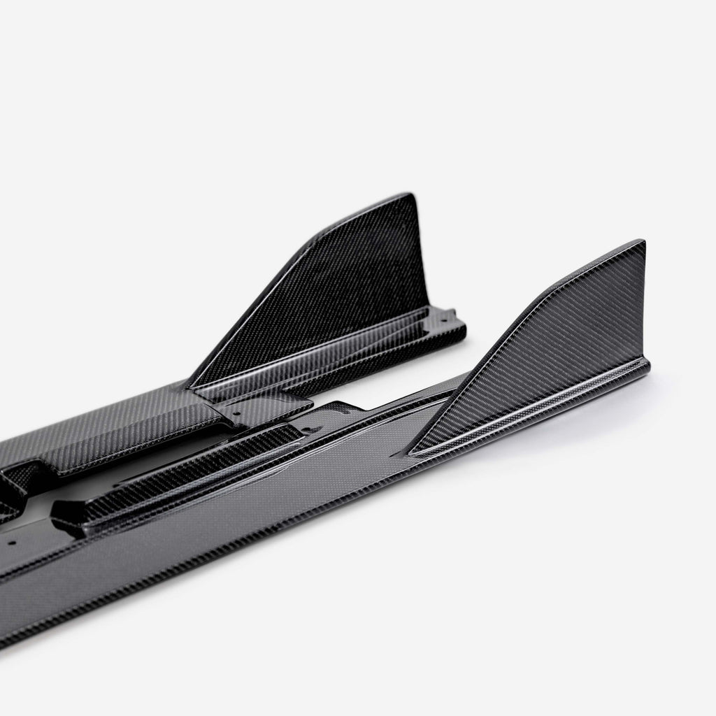 Seibon MB-Style Carbon Fiber Side Skirts - 2022-2024 Toyota GR86/Subaru BRZ
