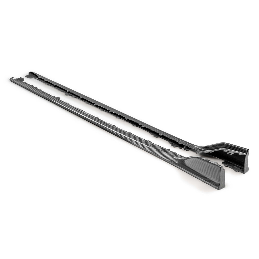 Seibon MB-Style Carbon Fiber Side Skirts - 2023-2024 Honda Civic Type R