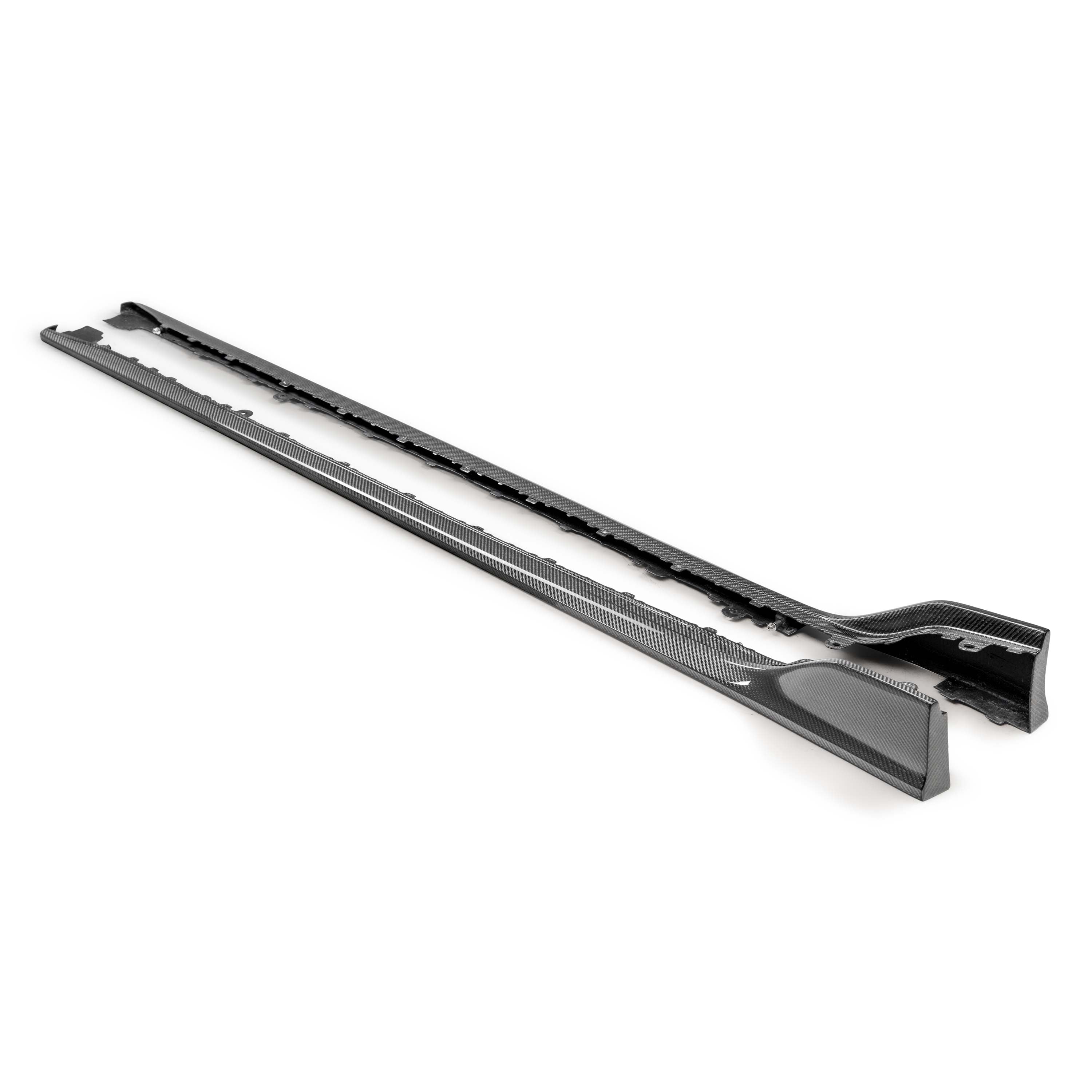 Seibon MB-Style Carbon Fiber Side Skirts - 2023-2024 Honda Civic Type R
