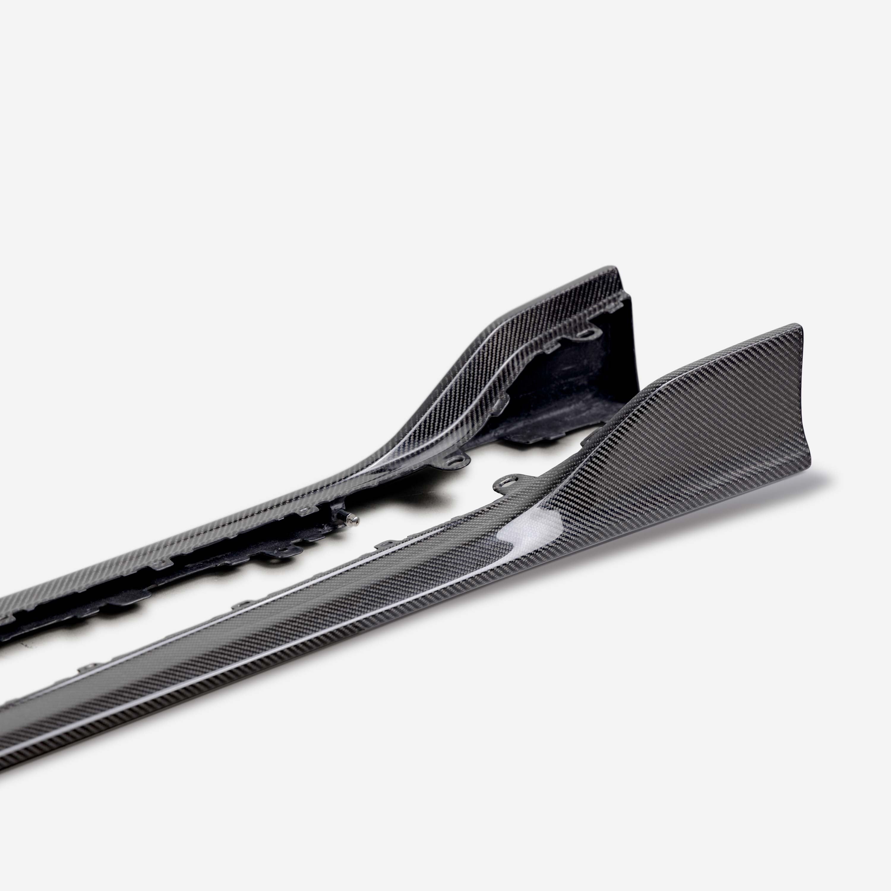 Seibon MB-Style Carbon Fiber Side Skirts - 2023-2024 Honda Civic Type R