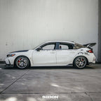Seibon MB-Style Carbon Fiber Side Skirts - 2023-2024 Honda Civic Type R