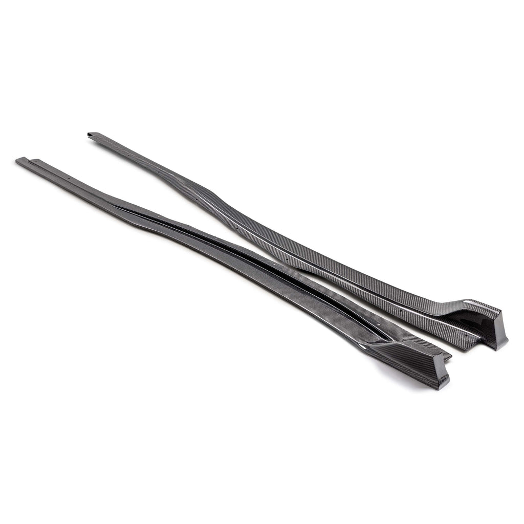 Seibon MB-Style Carbon Fiber Side Skirts - 2023-2025 Toyota Prius/Prius Prime
