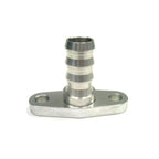 T3/T4 Aluminum Oil Drain Flange (5/8' Barb)