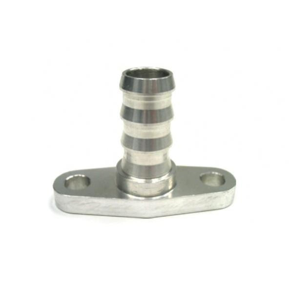 T3/T4 Aluminum Oil Drain Flange (5/8' Barb)