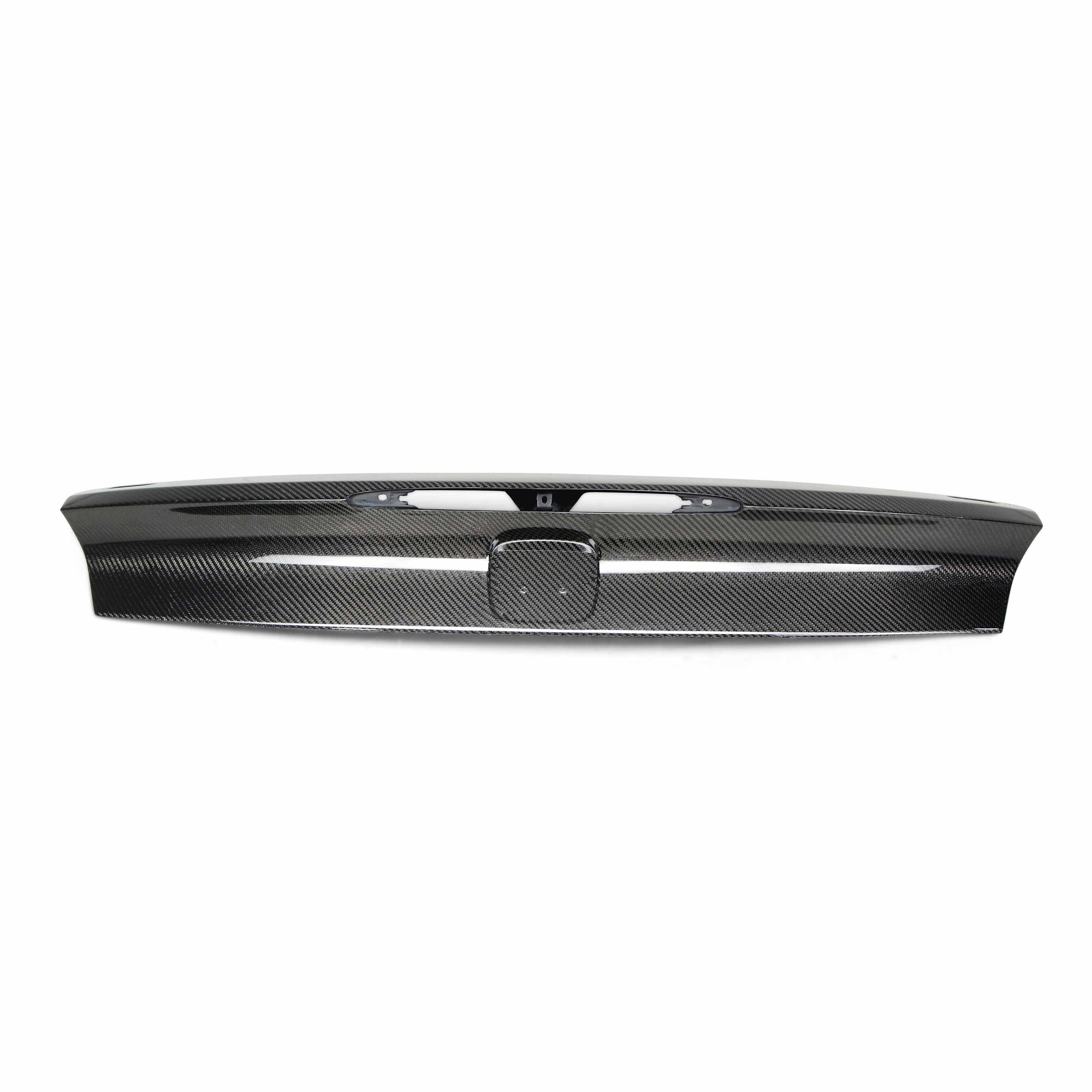 Seibon OE-Style Carbon Fiber Trunk Garnish - 2014-2015 Honda Civic 2DR Si