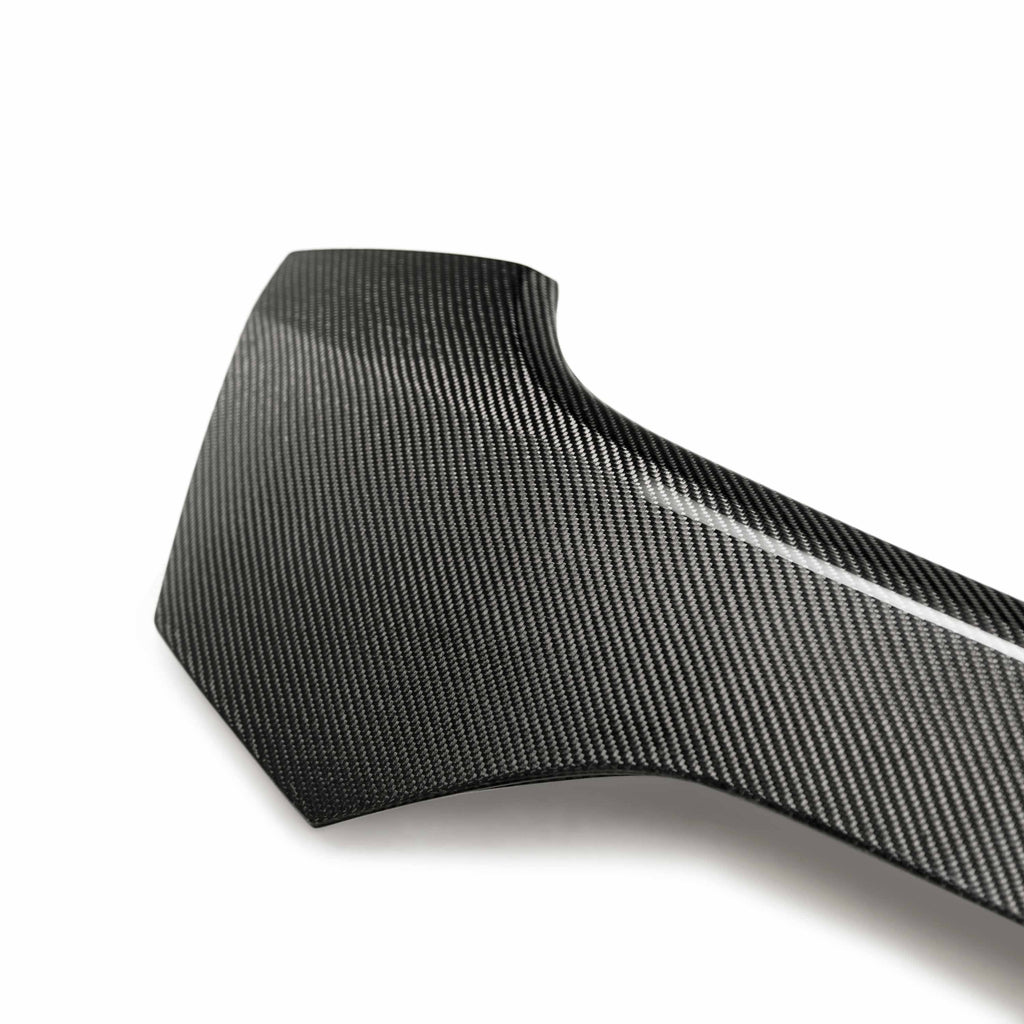 Seibon Carbon Fiber Rear License Trim - 2017-2021 Honda Civic Type R