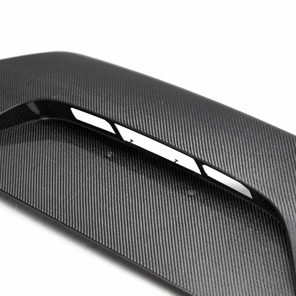 Seibon OE-Style Carbon Fiber Trunk Garnish - 2018-2023 Kia Stinger