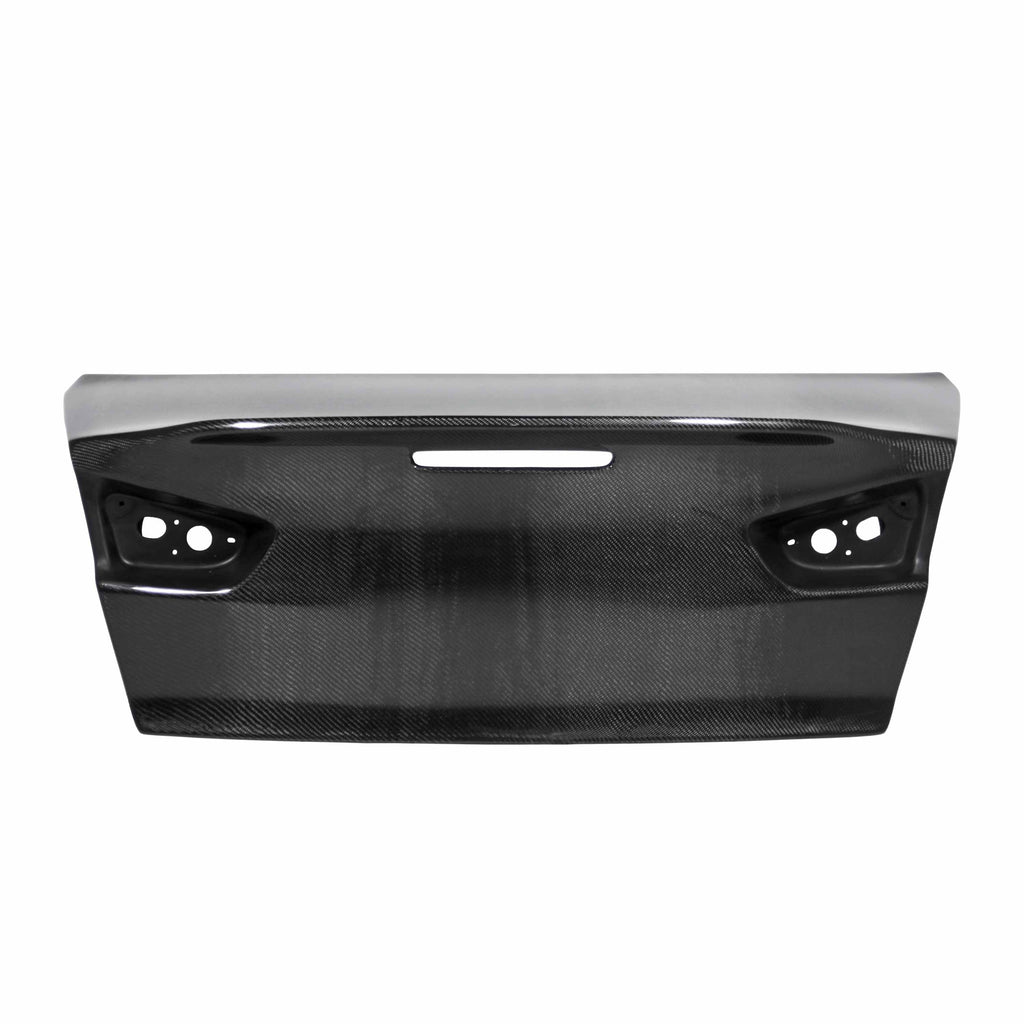 Seibon CSL-Style Carbon Fiber Trunk Lid - 2008-2015 Mitsubishi Lancer EVO