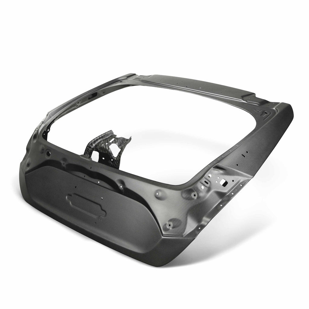 Seibon OEM-Style Dry Carbon Trunk Lid - 2017-2021 Honda Civic Type R Hatchback