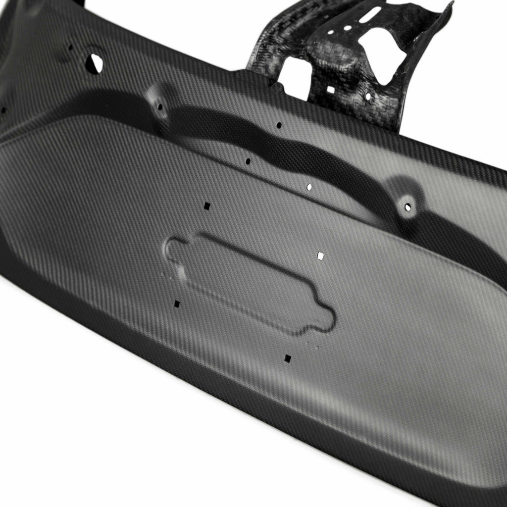 Seibon OEM-Style Dry Carbon Trunk Lid - 2017-2021 Honda Civic Type R Hatchback