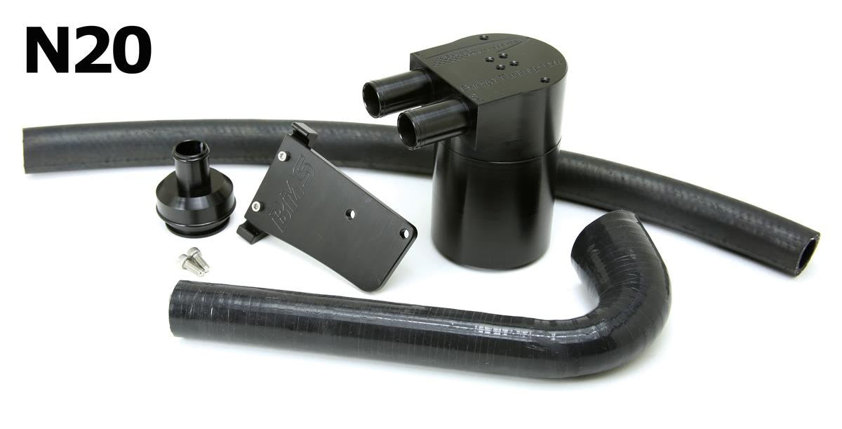 BMS Turbo Double Baffle Oil Catch Can for N20/N26 BMW