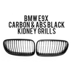 E9X Single Slot Carbon Fibre Kidney Grills
