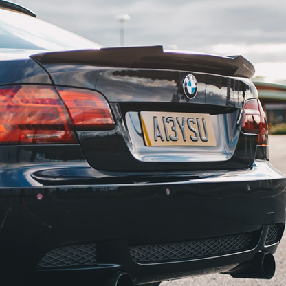 E9X V1 Style Carbon Trunk Spoiler