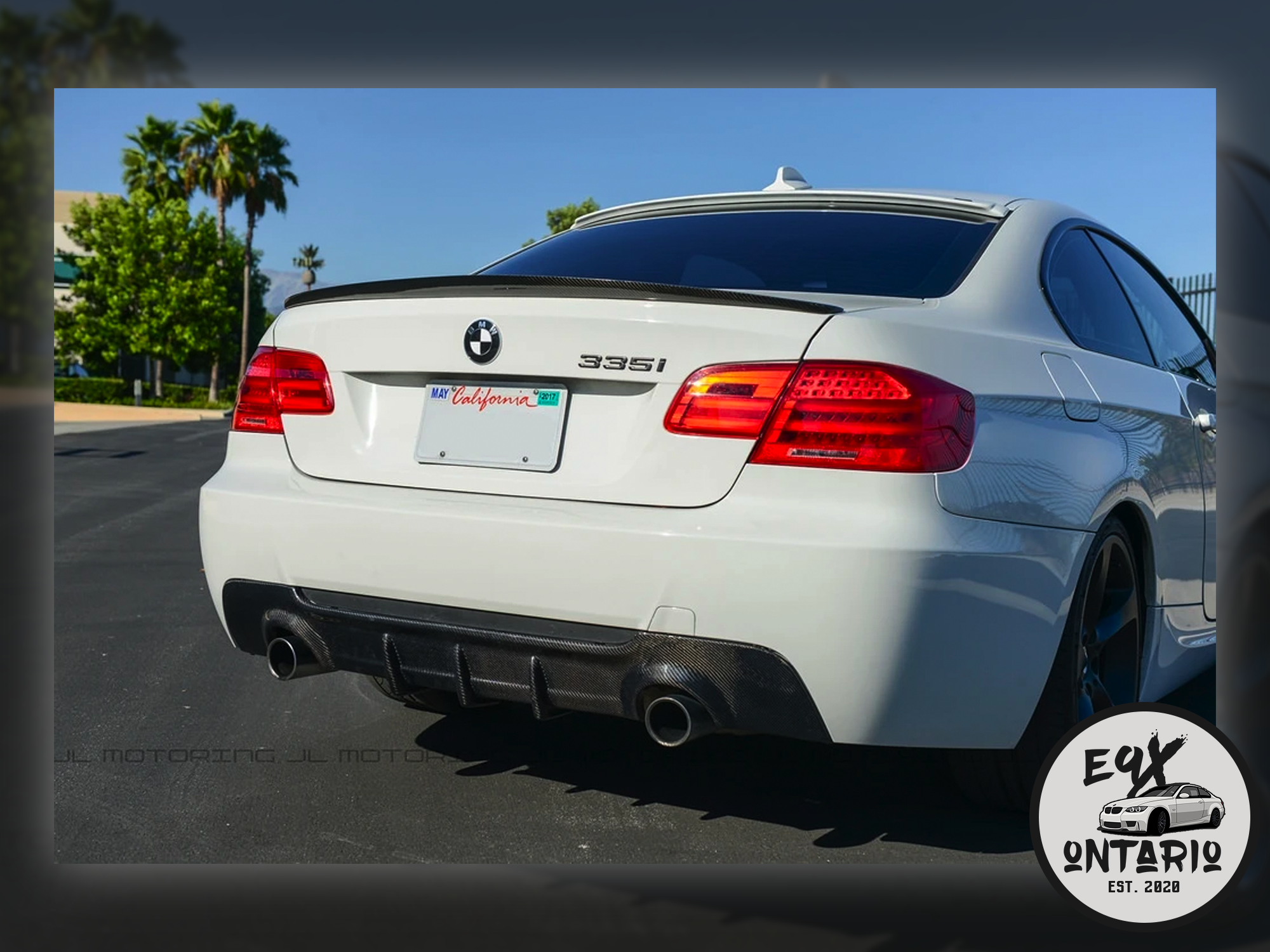 E9X V2 M-Tech LCI Carbon Diffuser