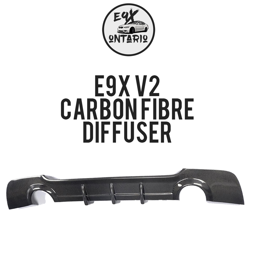 E9X V2 M-Tech LCI Carbon Diffuser