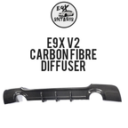 E9X V2 M-Tech LCI Carbon Diffuser