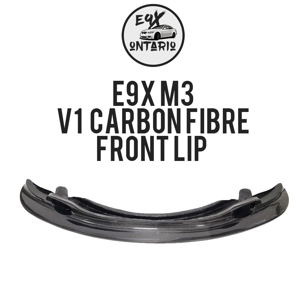 E92/E93 M3 GT4 V1 Style Carbon Fibre Front Lip