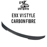 E9X V1 Style Carbon Trunk Spoiler