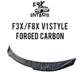 F3X/F8X V1 Style Carbon Fibre Trunk Spoiler