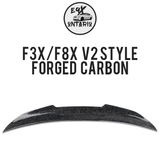 F3X/F8X V2 Carbon Fibre Trunk Spoiler