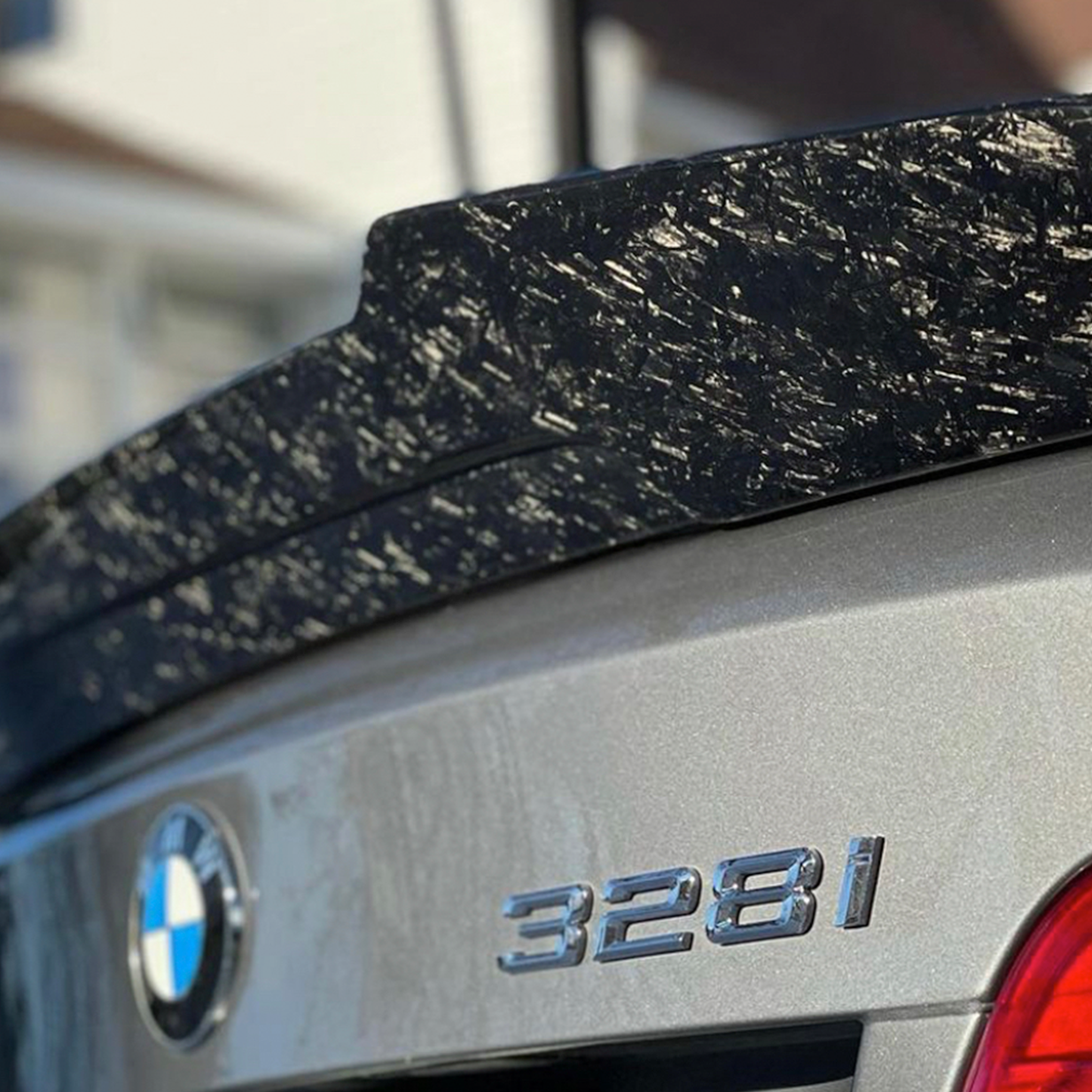 E9X V2 Style Carbon Trunk Spoiler