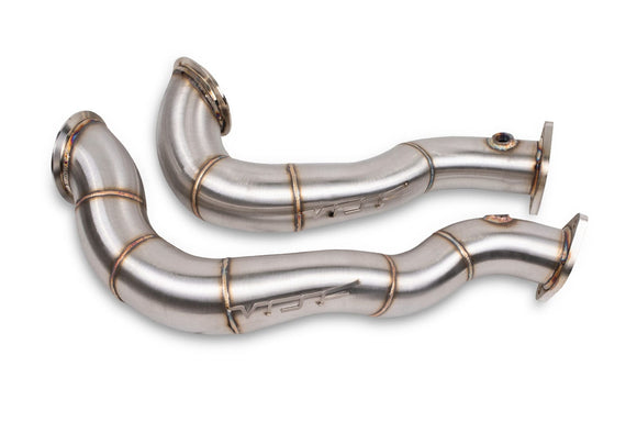 VRSF 3″ Stainless Steel Race Downpipes N54 07-11 BMW 335Xi E90/E92