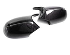 BMW E Series M Style Carbon Mirror Caps