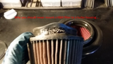 BMS Silicone Single Turbo Filter for 4" Turbo Inlet